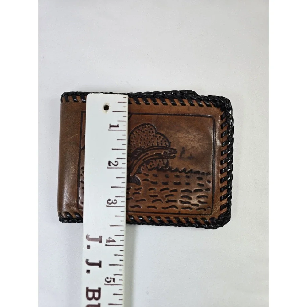 Handmade vintage brown
